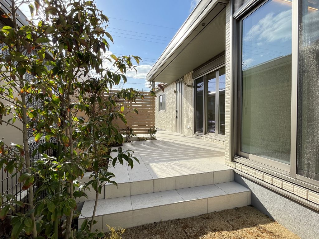 【価格改定】No.3/程よく目隠しされたテラス(24年2月撮影) No.3テラス