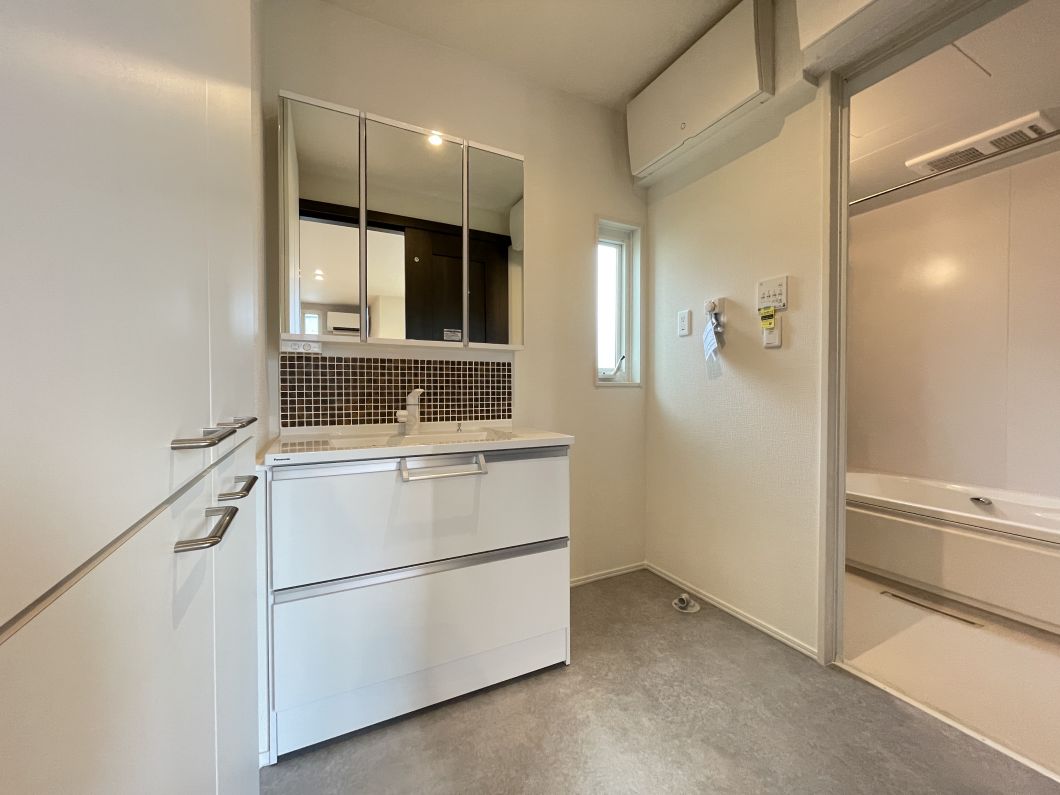 No.5/洗面脱衣室(2025年8月撮影) No.5洗面脱衣室