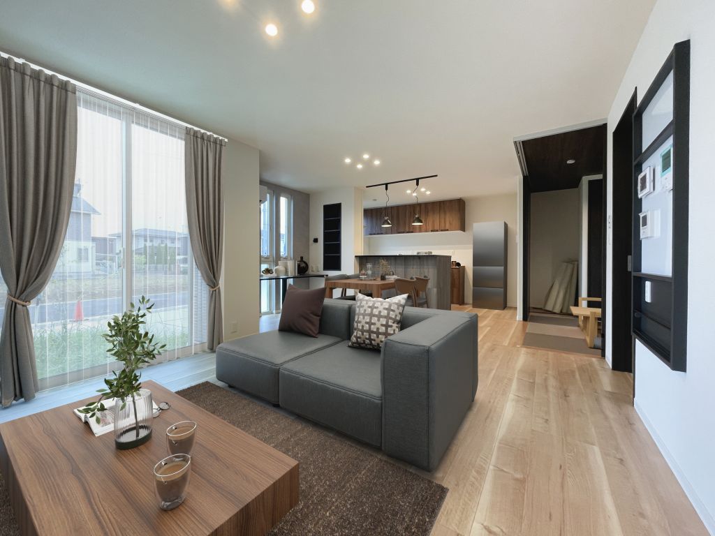 No.5/リビング
※家具類はCGによるイメージです No.5LDK_CG家具入り