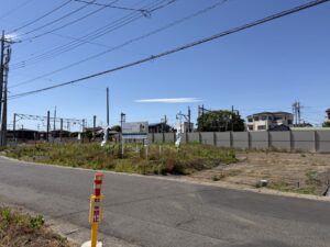 スマートハイムプレイス筑西市花の前Ni3_前面道路