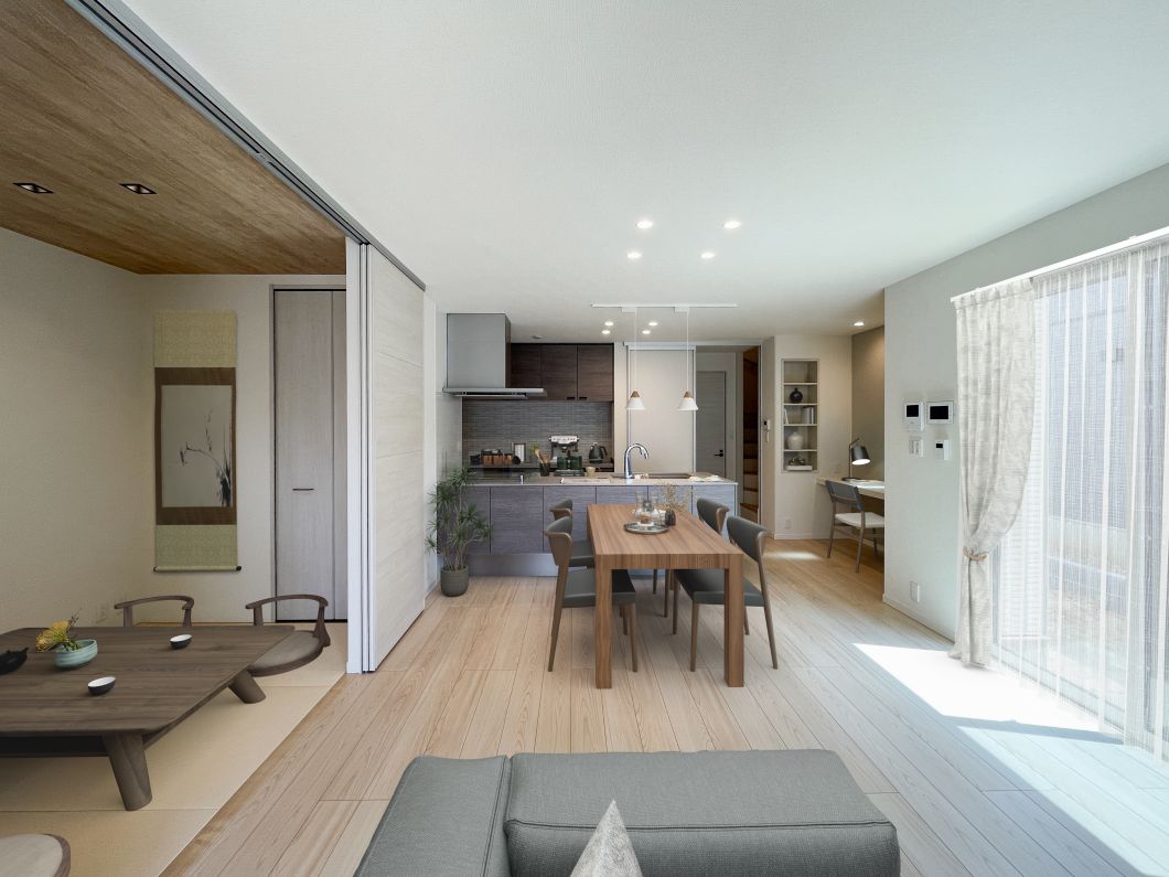 No.2ダイニング_CG家具入り