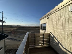 スマートハイムプレイス中館ⅡNo4_バルコニー