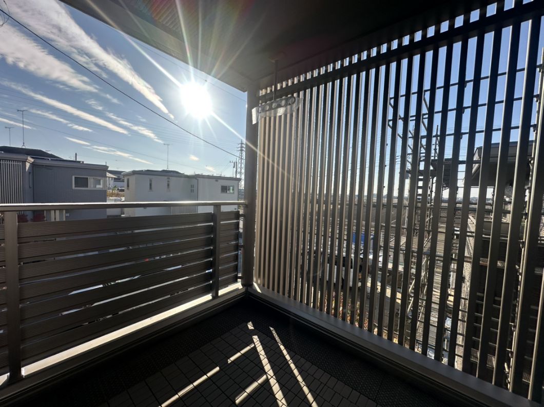 スマートハイムプレイス中館ⅡNo2_バルコニー