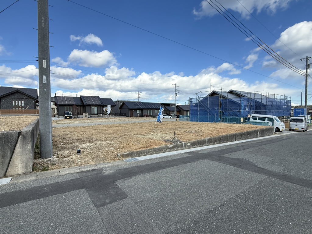 No.13/全14区画の分譲地です(26年1月撮影) スマートハイムシティ川尻Ⅴ_No.13