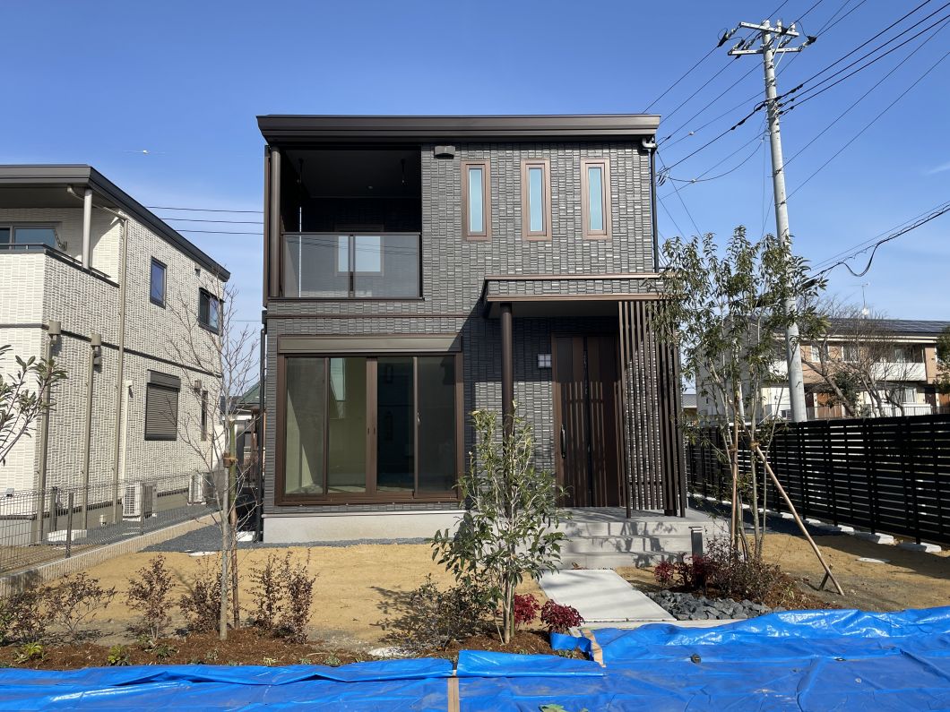 水戸市米沢町分譲地No1_外観(26年1月撮影) 水戸市米沢町分譲地No1_外観