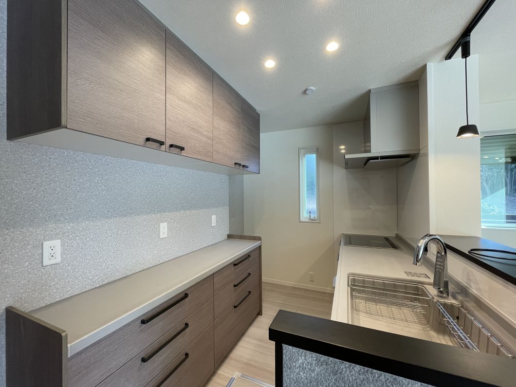 水戸市米沢町分譲地No1_キッチン(26年1月撮影) 水戸市米沢町分譲地No1_キッチン