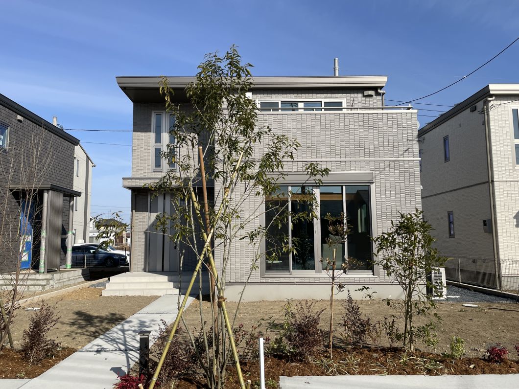 水戸市米沢町分譲地No3_外観(26年1月撮影) 水戸市米沢町分譲地No3_外観