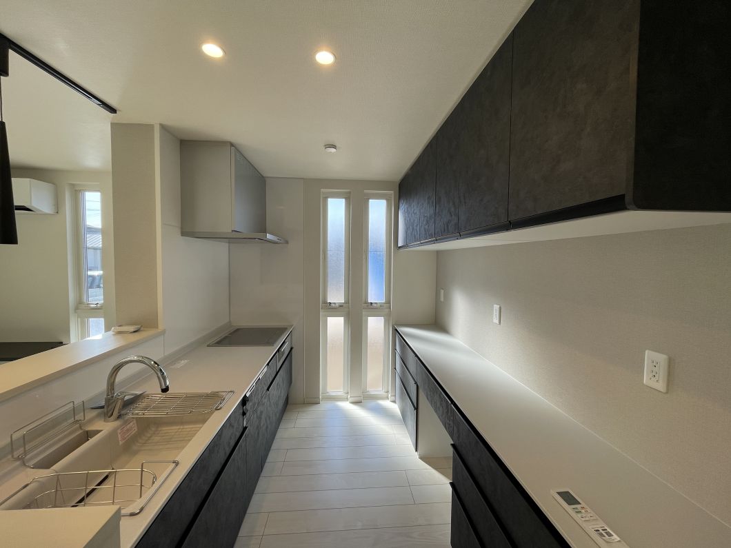 水戸市米沢町分譲地No7_キッチン(26年1月撮影) 水戸市米沢町分譲地No7_キッチン