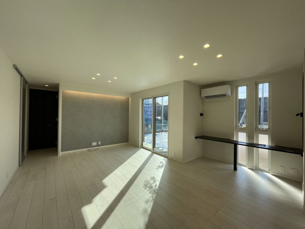 水戸市米沢町分譲地No7_ダイニング・リビング(26年1月撮影) 水戸市米沢町分譲地No7_ダイニング・リビング