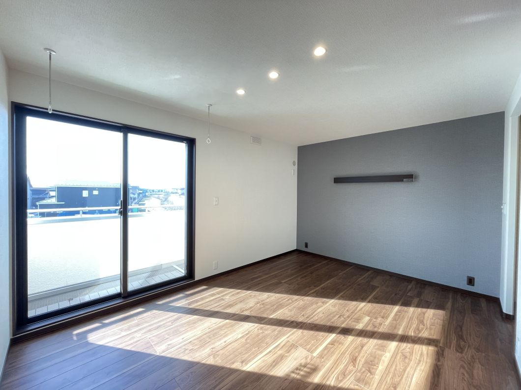 水戸市米沢町分譲地No7_主寝室(26年1月撮影) 水戸市米沢町分譲地No7_主寝室