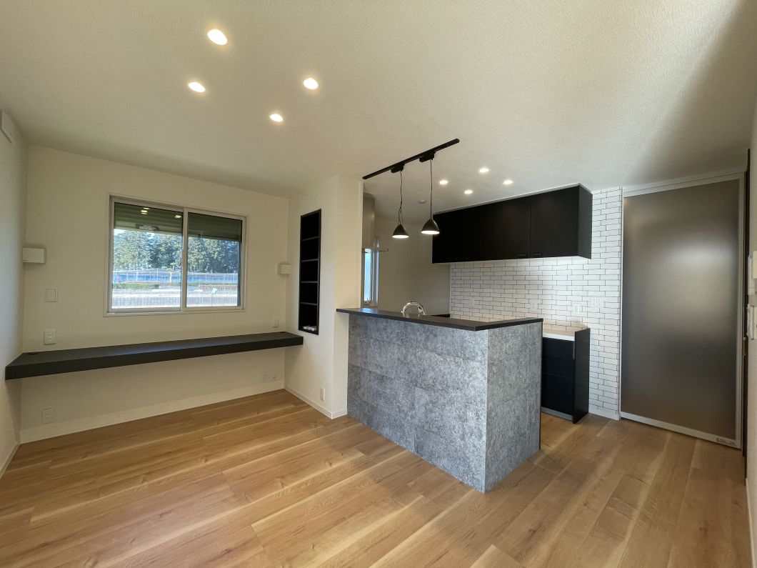 No.10 ダイニング・キッチン(26年1月撮影) 水戸市内原町No10_ダイニング・キッチン