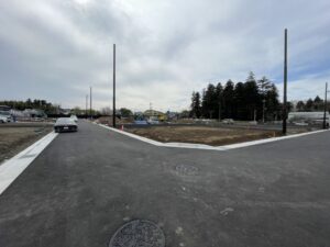 No.3前面道路写真