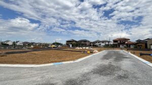 スマートハイムプレイス牛久Ⅲ_分譲地道路
