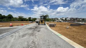 スマートハイムプレイス牛久Ⅲ_分譲地道路