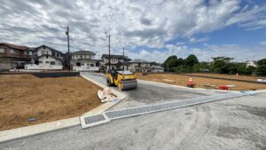 スマートハイムプレイス牛久Ⅲ_分譲地道路