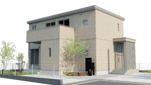 スマートハイムプレイス神栖二丁目No2_外観パース図