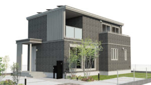 スマートハイムプレイス神栖二丁目No3_外観パース図