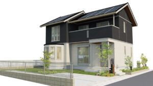 水戸市平須町No4_外観パース図