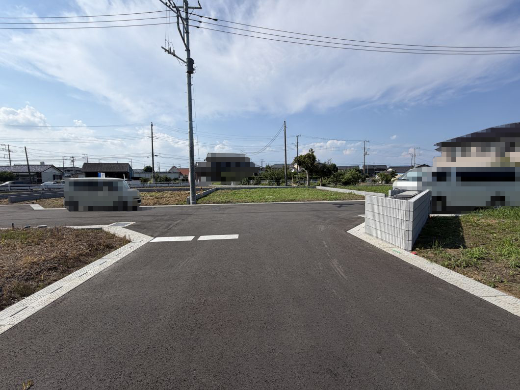 No.1/前面道路現地写真(26年7月撮影) スマートハイムプレイス茨城町長岡No.1-現地写真