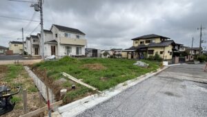 スマートハイムシティ下稲吉No1_分譲地の様子