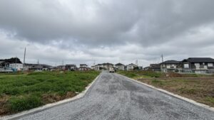 スマートハイムシティ下稲吉_分譲地内道路