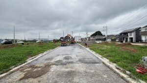 スマートハイムシティ下稲吉_分譲地内道路