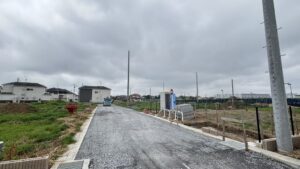 スマートハイムシティ下稲吉_分譲地内道路