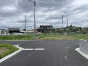 No.4・No.5前面道路