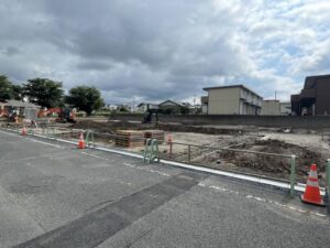 スマートハイムプレイス東石川_造成工事中