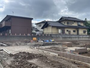スマートハイムプレイス東石川_造成工事中