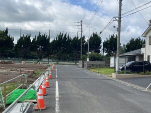 スマートハイムプレイス東石川_前面道路